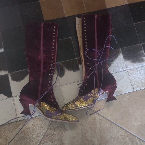 John Fluevog boots size 12 W 10 M New - Picture 1 of 3